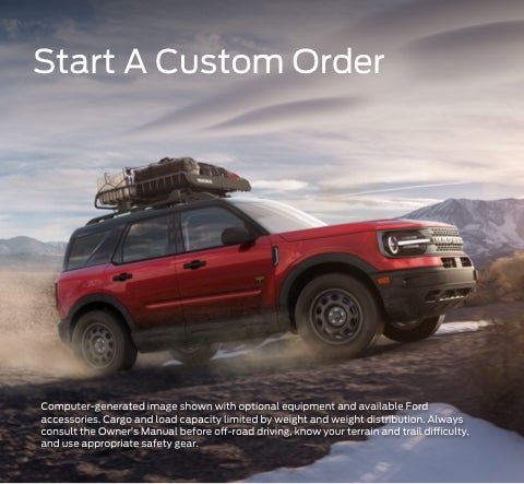 Start a custom order | Jack Powell Ford in Mineral Wells TX